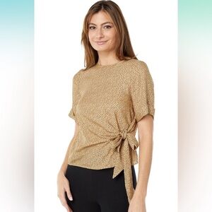 Ted Baker London Animal Print Tie Side Size 2